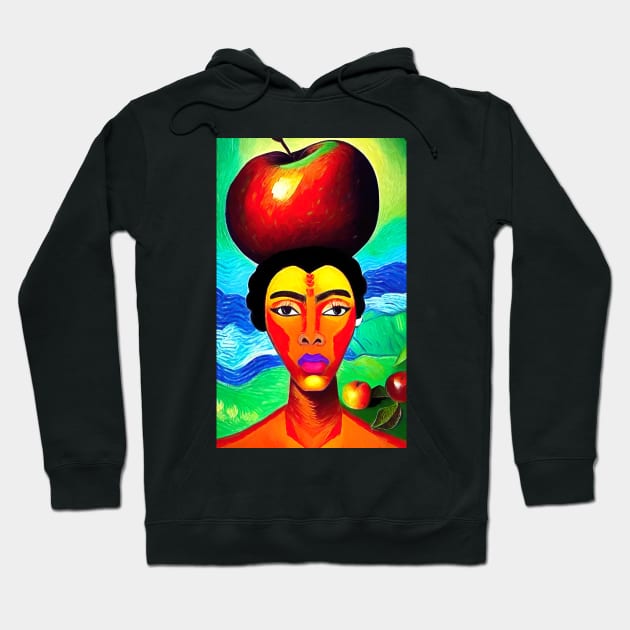 Goddess of Apples Hoodie by secretgardener